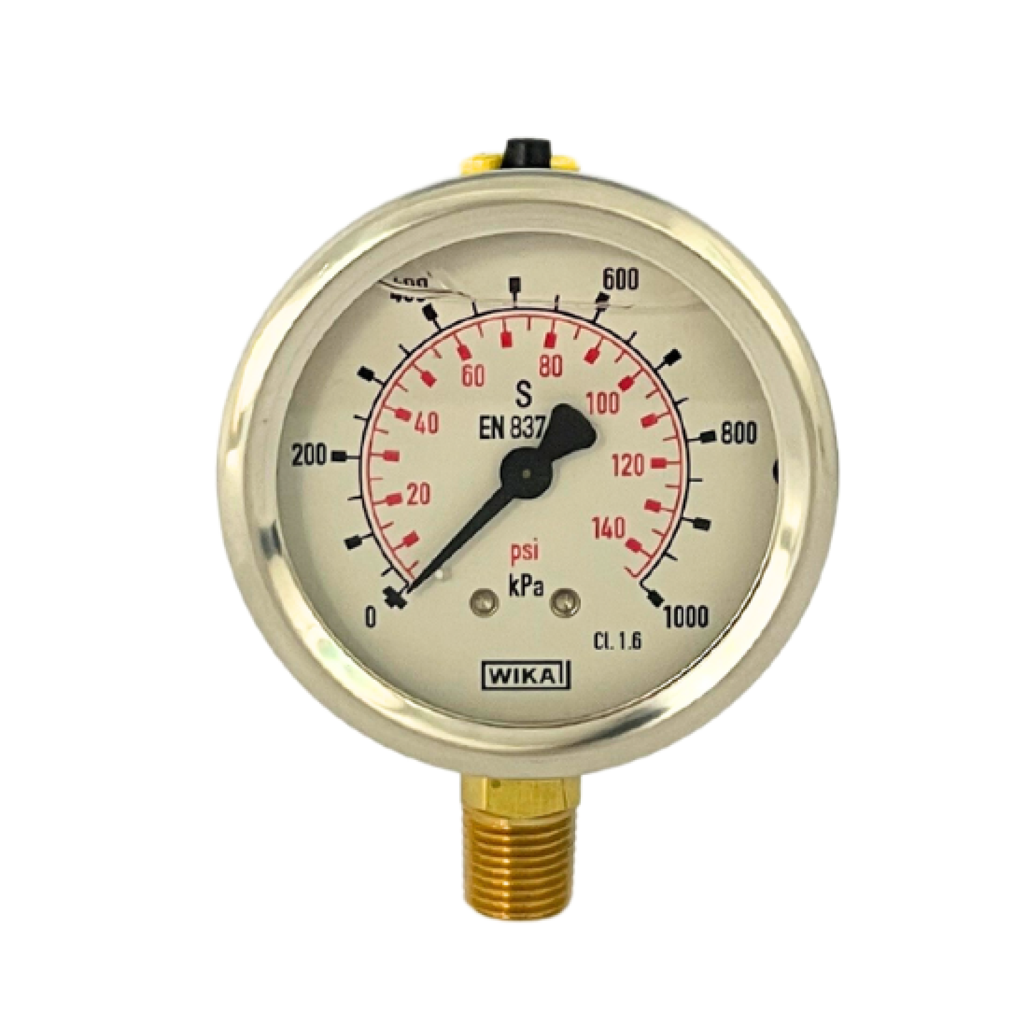 Pressure Gauge Oil Filled 1000 kPa